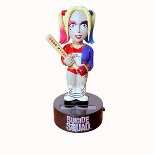 Suicide Squad Harley Quinn Bobble Body Knocker Figurine Solar Powered By NECA